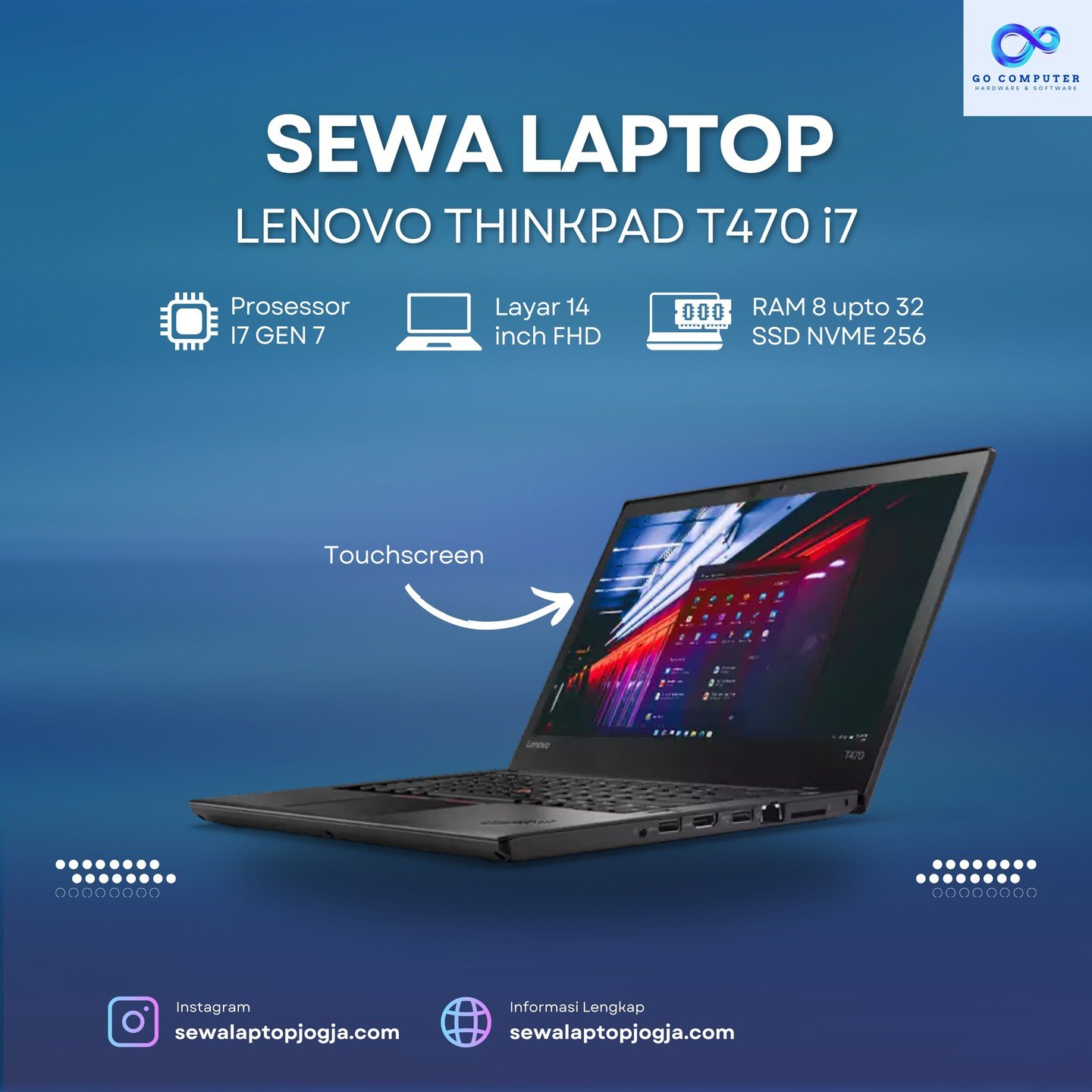 Lenovo Thinkpad T470 i7
